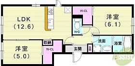 D-residence井口堂 103 ｜ 大阪府池田市井口堂3丁目（賃貸アパート2LDK・1階・58.85㎡） その2