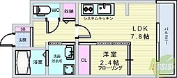 RIFF石橋阪大前 1LDKの間取図画像