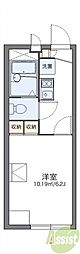 レオパレスえにし 1Kの間取図画像