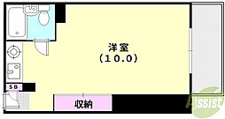 ギャレ庄内 ワンルームの間取図画像