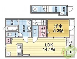 All Good 和 1LDKの間取図画像