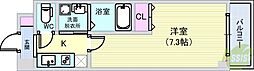 AILE池田 1Kの間取図画像