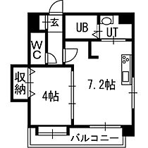 北海道札幌市北区北十四条西2丁目（賃貸マンション1DK・5階・27.33㎡） その2