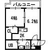 ヴィレッジ北大通壱番館6階5.3万円