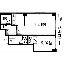 北海道札幌市北区北二十三条西8丁目（賃貸マンション1LDK・2階・36.46㎡） その2