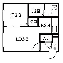 北海道札幌市豊平区平岸四条11丁目（賃貸マンション1LDK・2階・30.09㎡） その2