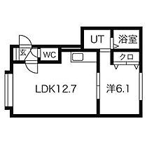 北海道札幌市北区北三十条西2丁目（賃貸マンション1LDK・1階・40.97㎡） その2