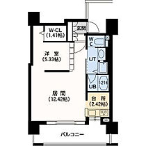 北海道札幌市中央区南十四条西1丁目（賃貸マンション1LDK・6階・45.95㎡） その2