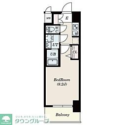 S-RESIDENCE庄内通 1Kの間取図画像