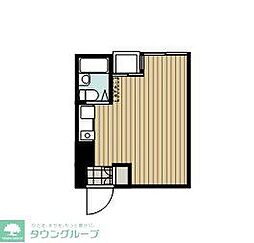 ホワイト・ビラ竜ヶ池 ワンルームの間取図画像