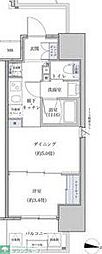 パークアクシス名古屋山王橋 1DKの間取図画像