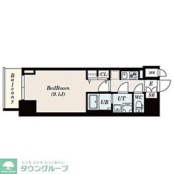S-RESIDENCE東別院 1Kの間取図画像