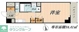 アーバンパーク日吉 1Kの間取図画像