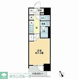 名古屋市千種区内山1丁目マンション 1Kの間取図画像