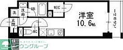 S-FIORE ワンルームの間取図画像