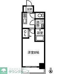 LIVCITY今池 1Kの間取図画像