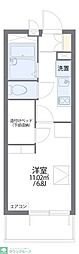 レオパレス橘 1Kの間取図画像