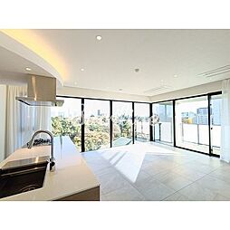 パークコート白金長者丸 702 7階3LDKのリビング/ダイニング