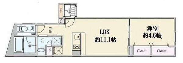 レーヴレジデンス高輪（Reve Residence 高輪） 401｜東京都港区高輪２丁目(賃貸マンション1LDK・4階・37.13㎡)の写真 その2