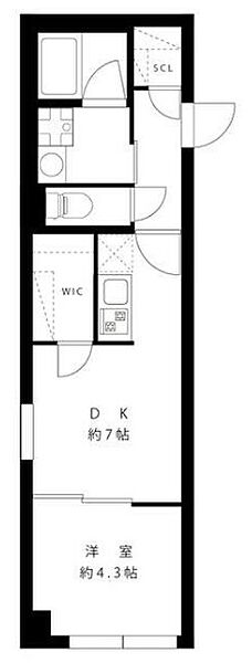 リーガランド白金アネックス 201｜東京都港区白金３丁目(賃貸マンション1DK・2階・32.04㎡)の写真 その2