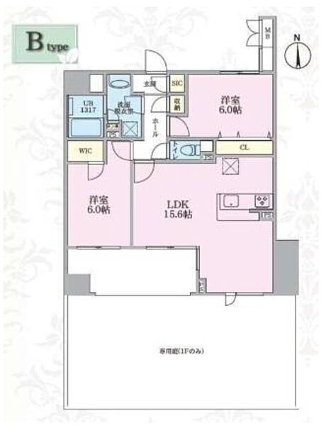 （仮称）西馬込・Ｋマンション 402｜東京都大田区南馬込５丁目(賃貸マンション2LDK・4階・63.45㎡)の写真 その2