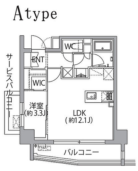 レスピール蓮根 407｜東京都板橋区坂下２丁目(賃貸マンション1LDK・4階・38.22㎡)の写真 その2