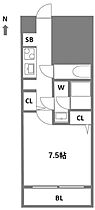 クリアルプレミア芝浦海岸（CREALpremier芝浦海岸） 202 ｜ 東京都港区海岸３丁目16-9（賃貸マンション1K・2階・25.80㎡） その2