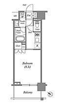 ザ・レジデンス赤坂檜町（旧ロイジェントパークス赤坂） 514 ｜ 東京都港区赤坂９丁目1-2（賃貸マンション1K・5階・27.41㎡） その2