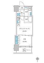 レジディア蒲田プレイス 303 ｜ 東京都大田区西蒲田７丁目14-3（賃貸マンション1DK・3階・25.00㎡） その2