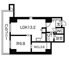 シティコート目黒4号棟 1203 ｜ 東京都品川区上大崎２丁目10-34（賃貸マンション1LDK・12階・58.95㎡） その2