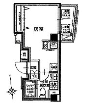 クレアツィオーネ浜松町 1103 ｜ 東京都港区浜松町１丁目22-6（賃貸マンション1R・11階・20.36㎡） その2