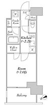 カナルフロント芝浦 1007 ｜ 東京都港区海岸２丁目2-9（賃貸マンション1K・10階・25.00㎡） その2