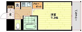 大阪府大阪市旭区今市1丁目（賃貸マンション1K・5階・21.00㎡） その2