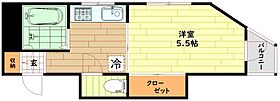 大阪府大阪市都島区中野町4丁目（賃貸マンション1K・3階・19.50㎡） その2