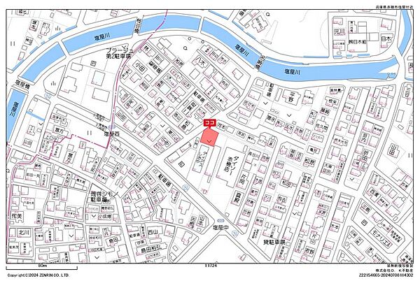 地図を拡大表示