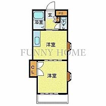 東京都目黒区平町2丁目（賃貸マンション1DK・2階・31.68㎡） その2