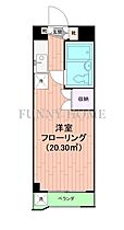 東京都目黒区中目黒3丁目（賃貸マンション1K・3階・20.30㎡） その2