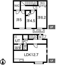 フォレストメゾンMii C ｜ 福岡県久留米市御井町448-2（賃貸一戸建3LDK・1階・74.52㎡） その2