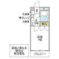 ADDRESS 207号室 ｜ 茨城県水戸市堀町（賃貸マンション1K・2階・21.28㎡） その2