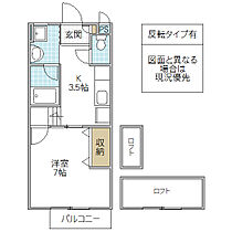 ソクラテック21 A棟 201号室 ｜ 茨城県水戸市曙町（賃貸アパート1K・2階・26.80㎡） その2