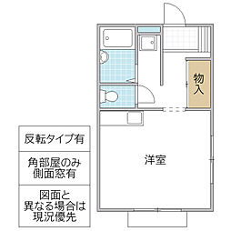 間取図画像 ワンルーム