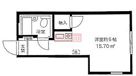 ベルシオン21 101 ｜ 東京都新宿区上落合３丁目15-4（賃貸アパート1R・1階・15.70㎡） その2