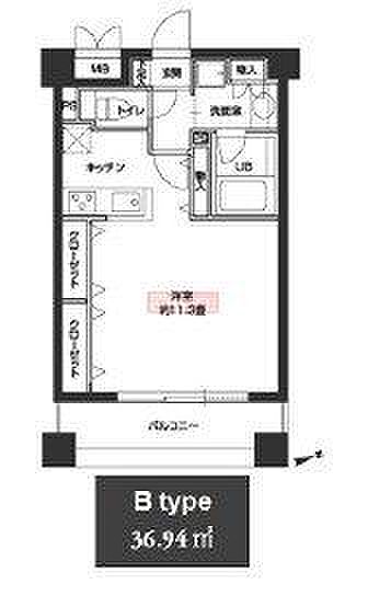 カスタリア中野 702｜東京都中野区新井２丁目(賃貸マンション1K・7階・36.94㎡)の写真 その2