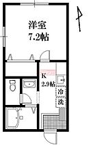 東京都中野区中央３丁目（賃貸マンション1K・3階・25.98㎡） その2