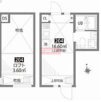 阿佐ヶ谷アパートメント 204 ｜ 東京都杉並区阿佐谷北４丁目（賃貸アパート1R・2階・16.60㎡） その2