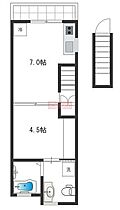 グリーンテラス 201 ｜ 東京都杉並区高円寺南３丁目（賃貸アパート1DK・2階・29.39㎡） その2