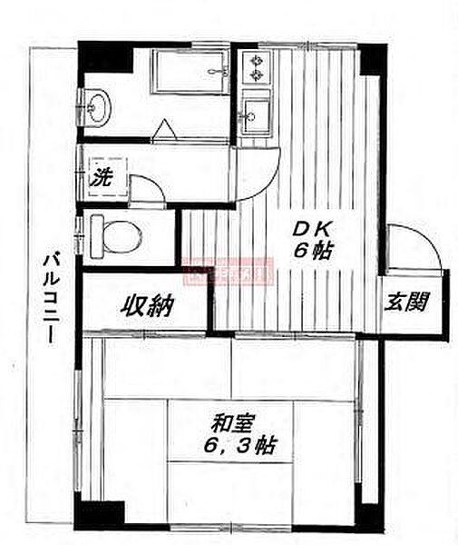 フォーチュン中野本町 201｜東京都中野区本町５丁目(賃貸マンション1DK・2階・30.00㎡)の写真 その1