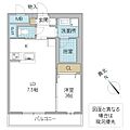 レーガベーネ土浦川口5階7.3万円