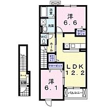 フォレスト K 202号室 ｜ 茨城県龍ケ崎市川原代町（賃貸アパート2LDK・2階・58.86㎡） その2