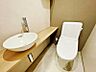 トイレ：トイレ新規交換済（一体型・ウォシュレット）